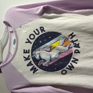 Kids Soft Silky Unicorn Shirt